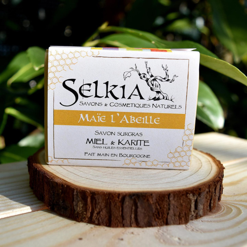 Savon Selkia - Miel et Karité - Surgras 7% 3