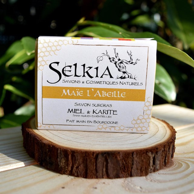 Savon Selkia - Miel et Karité - Surgras 7% 3