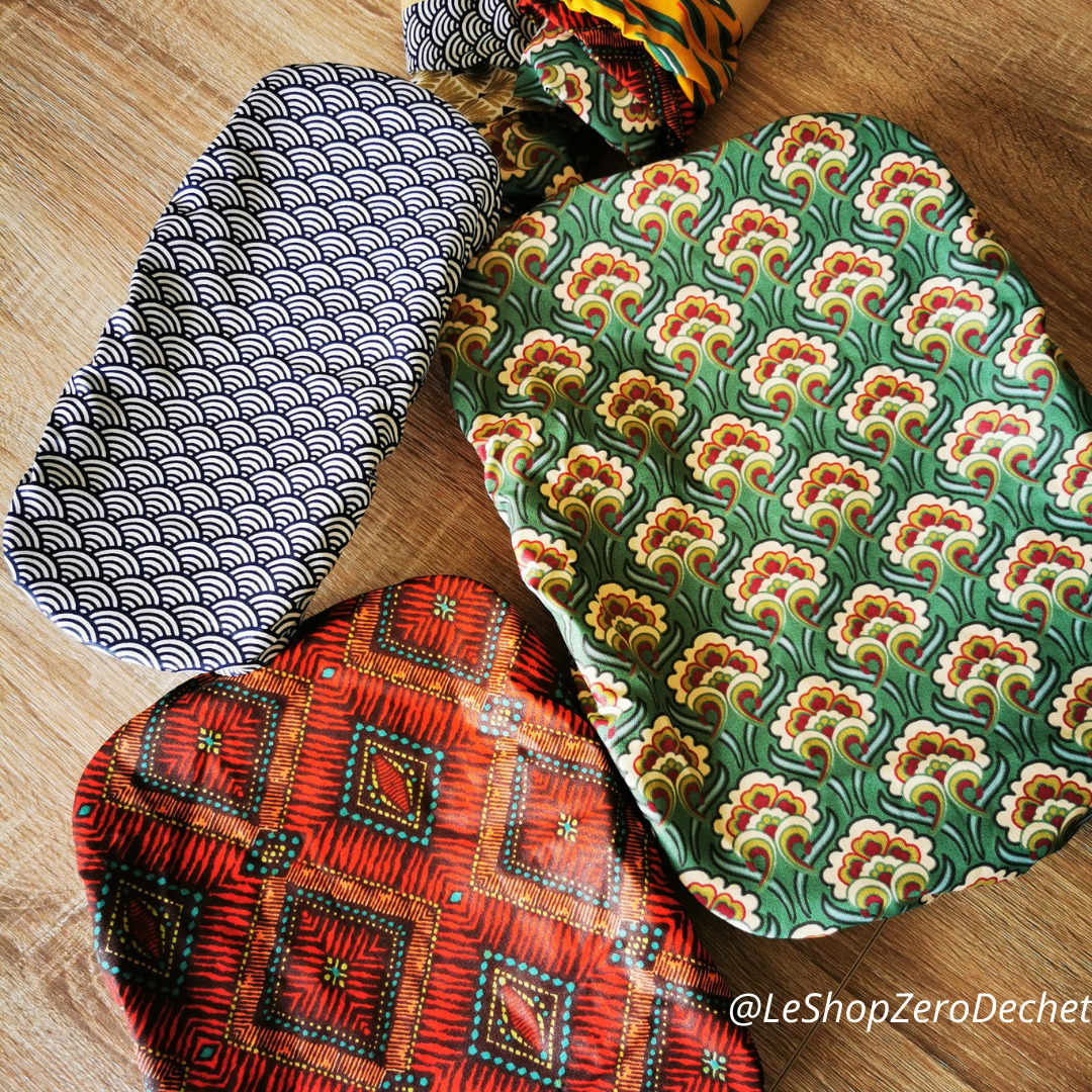 Lot de 3 charlottes Couvre-plat rectangulaires 2