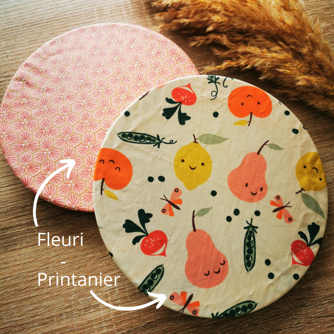 Charlotte à plat lavable  – dimension assiette -  20 à 25 cm de diamètre 2