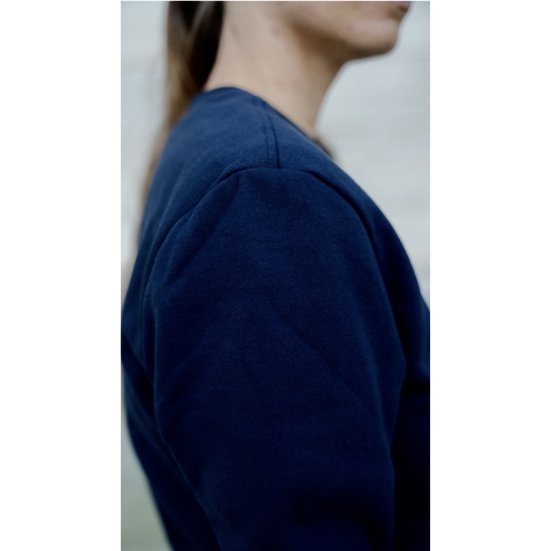 Le sweat français mixte 100% coton bio | Bleu nuit 6