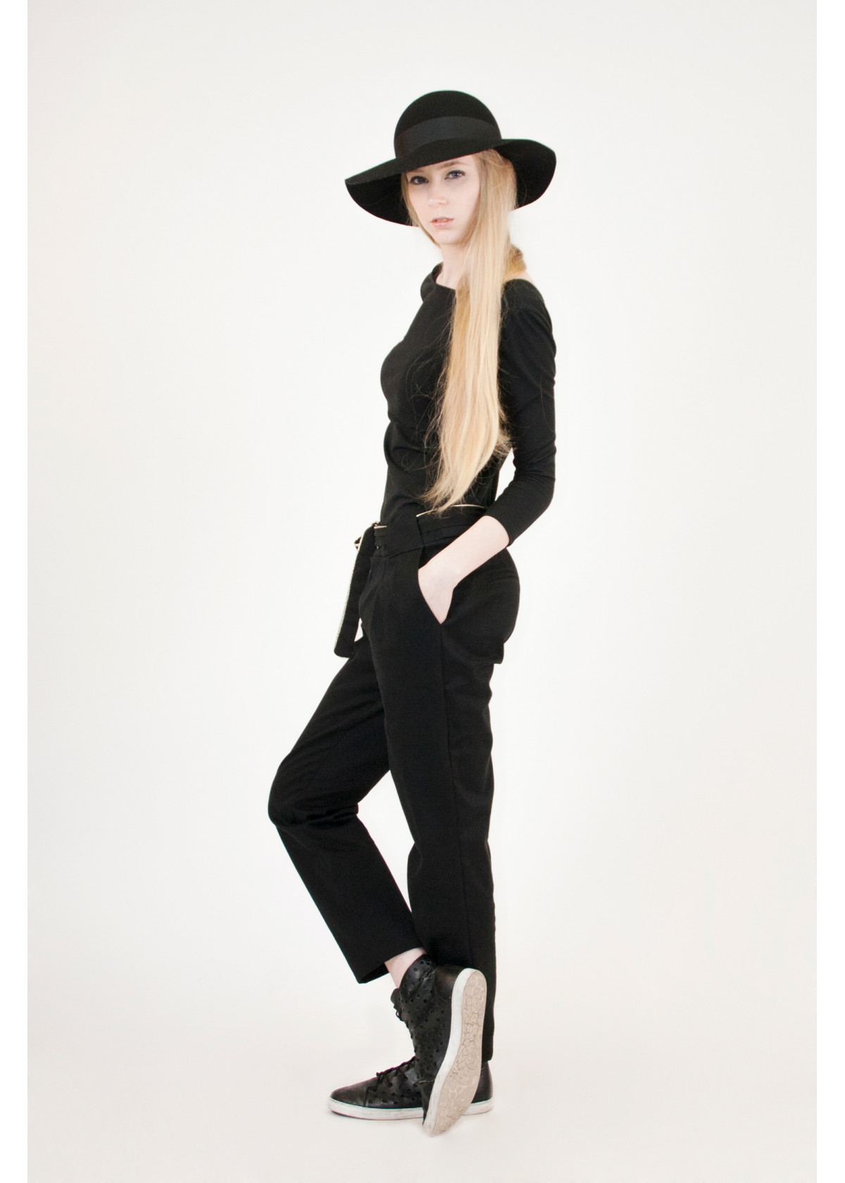 Top dos nu en coton bio fabriqué en France noir - Lula - Eros & Agape