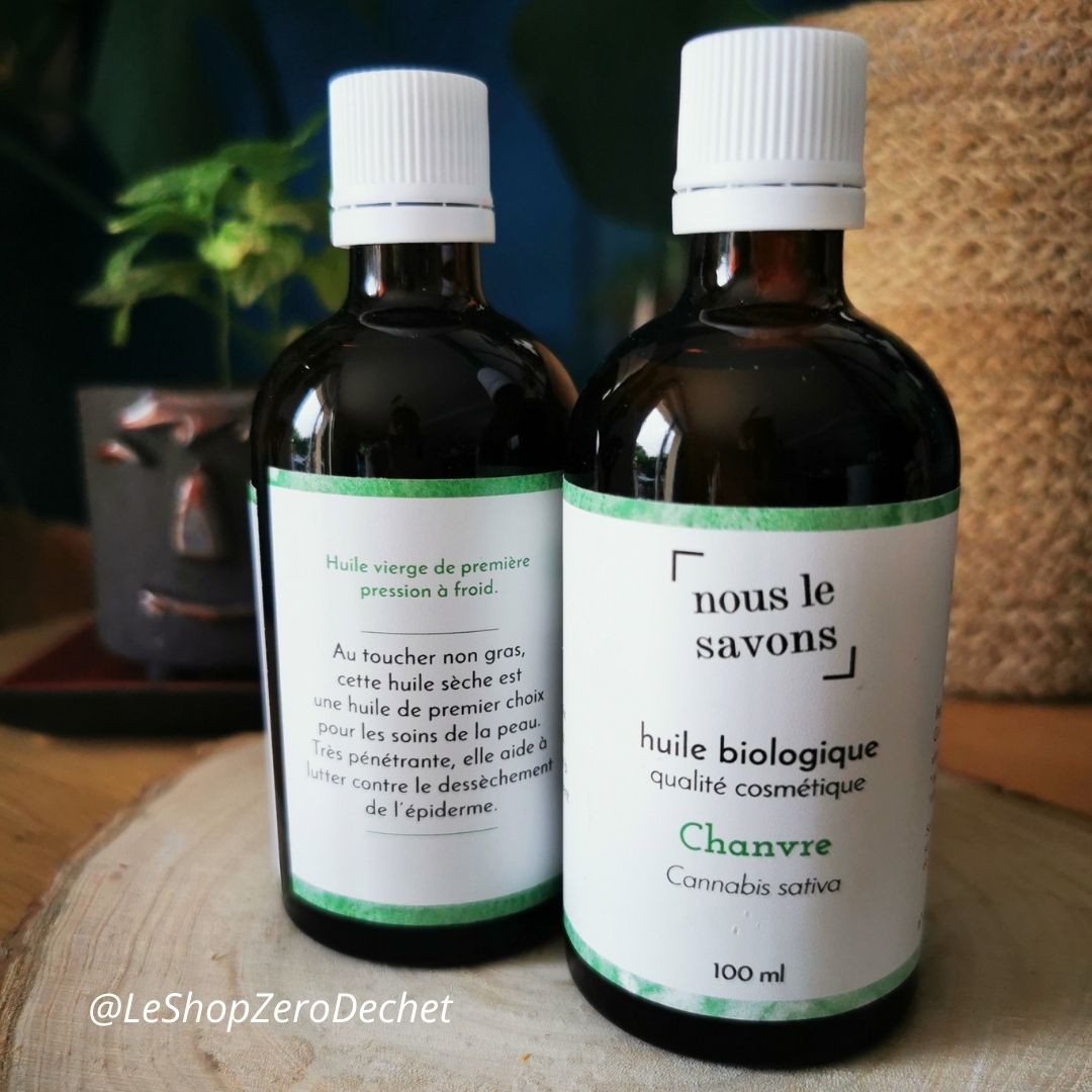 Huile de chanvre Bio et multifonctions – 100 mL 2