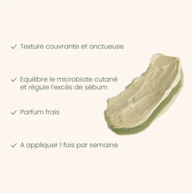 Masque visage purifiant à l’argile verte 100mL - Endro 5