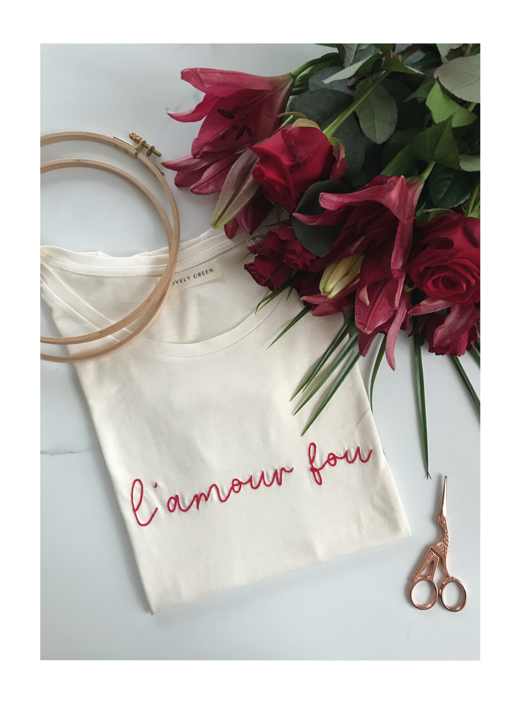 MINI KIT DE BRODERIE - L'AMOUR FOU 3