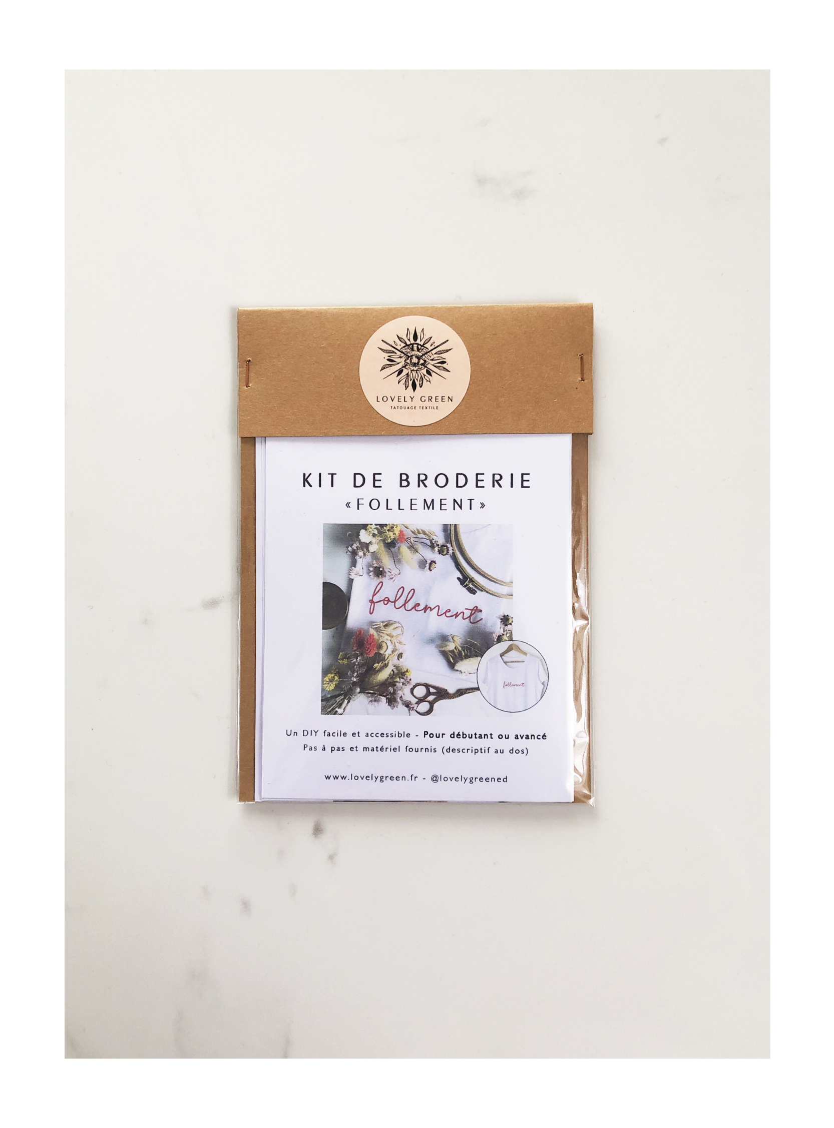 MINI KIT DE BRODERIE - FOLLEMENT 3