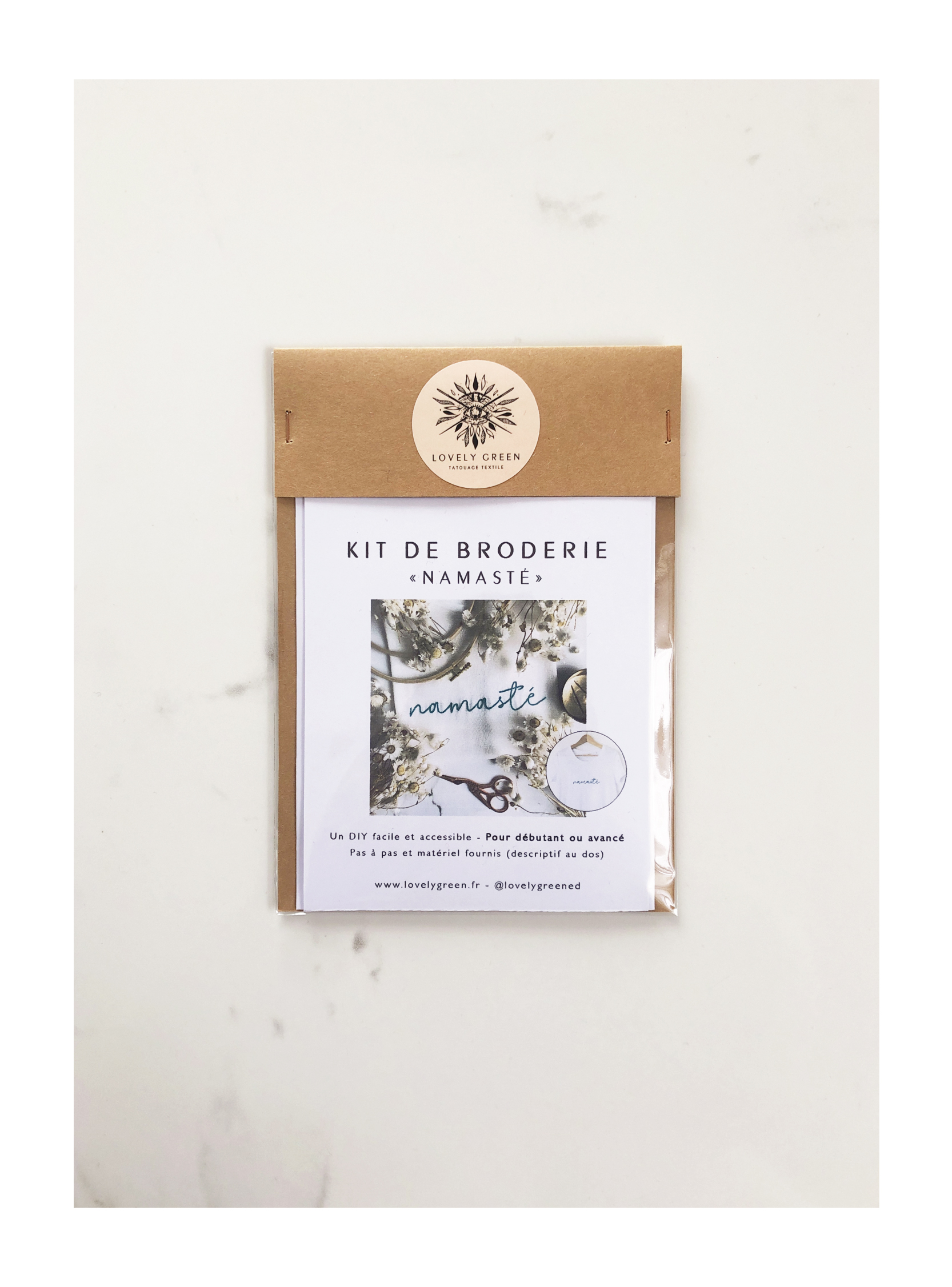 MINI KIT DE BRODERIE - NAMASTÉ 3