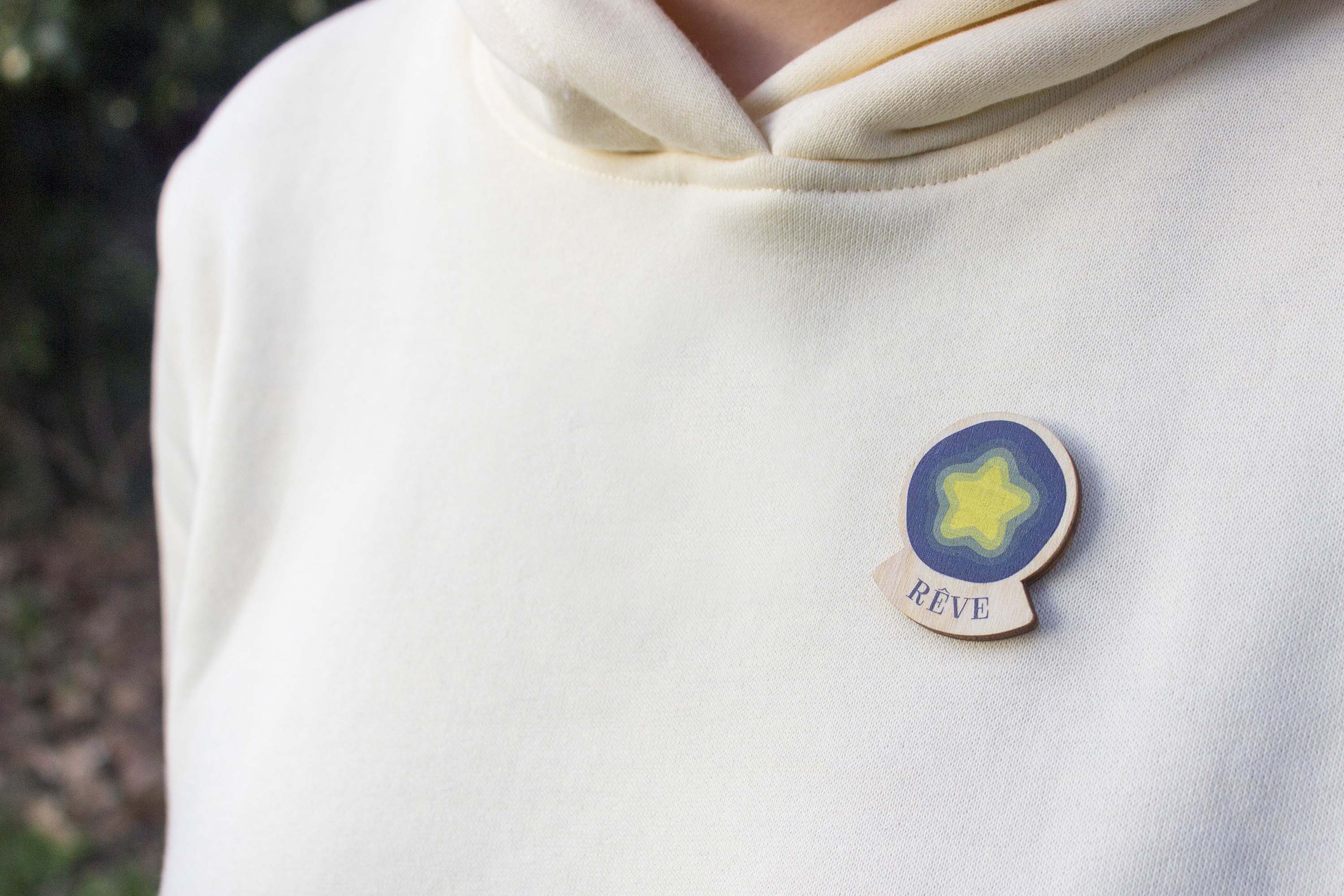 Broche magnétique État d'Esprit 11