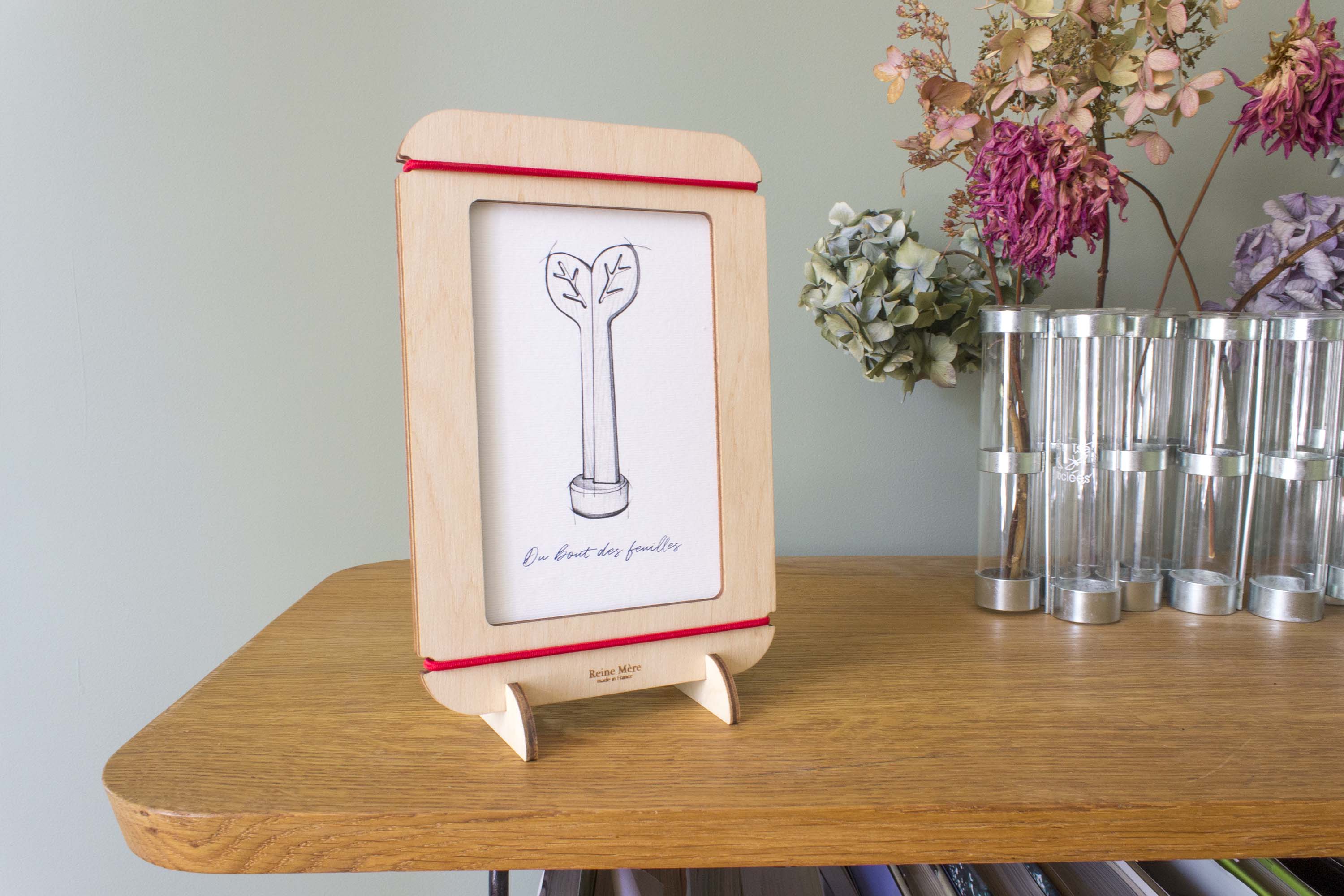 Cadre photo en bois - LUCARNE 6