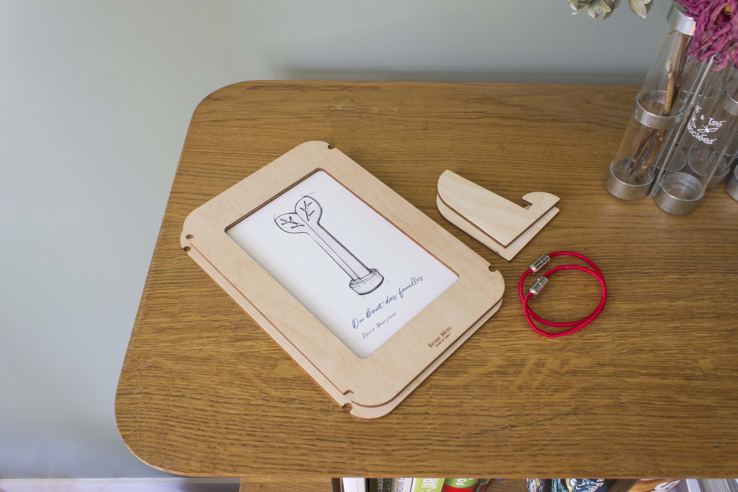 Cadre photo en bois - LUCARNE 8