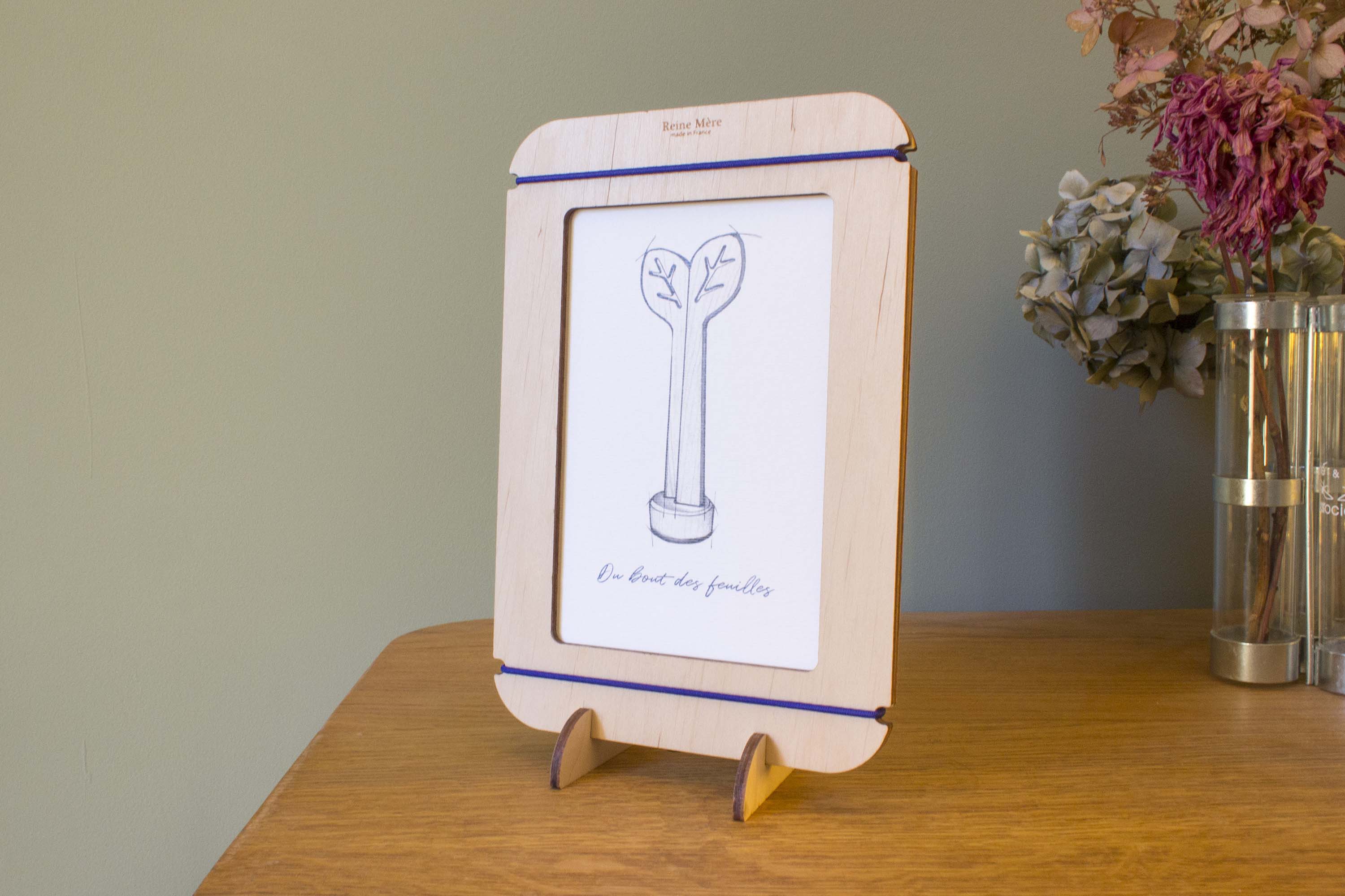 Cadre photo en bois - LUCARNE 2