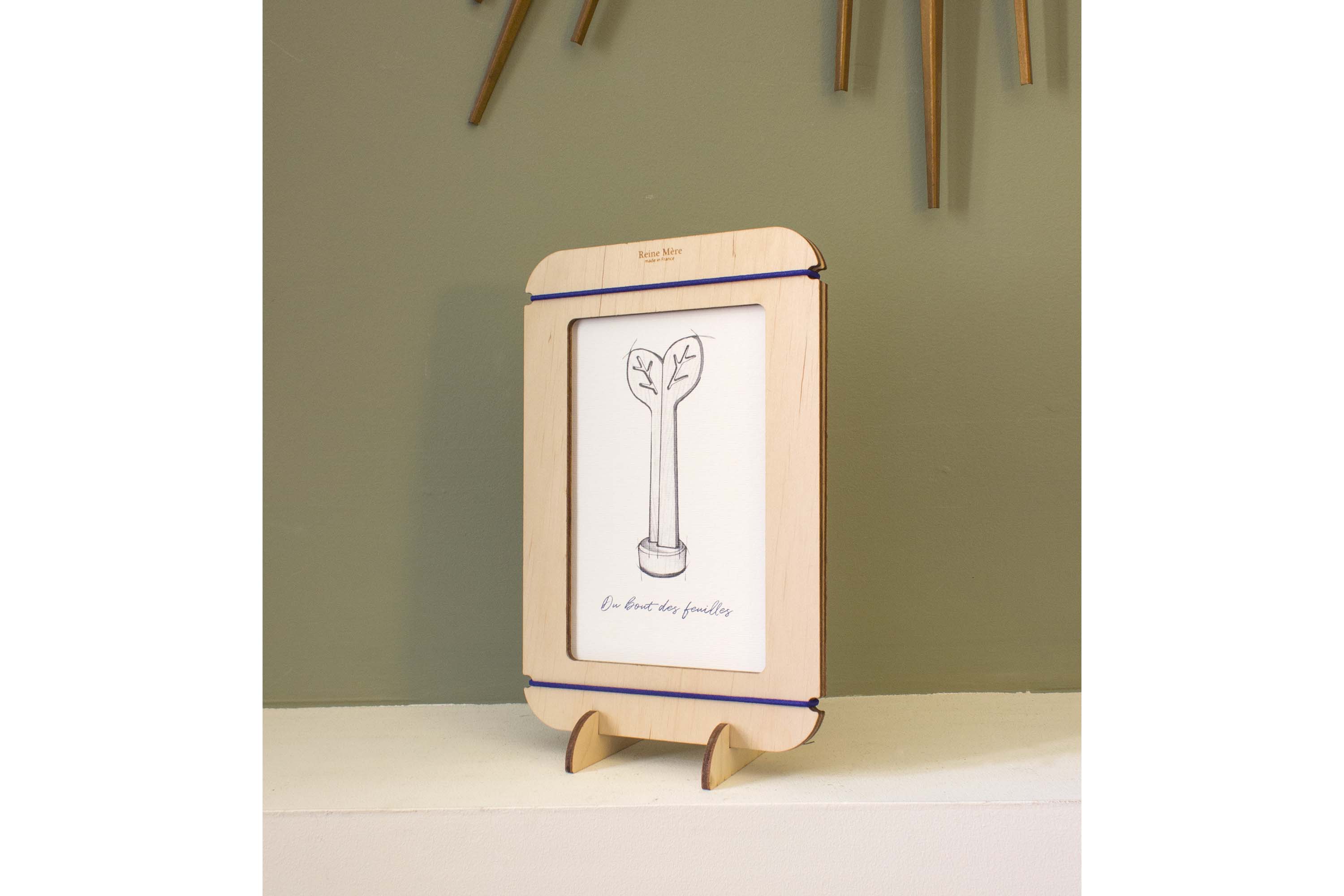 Cadre photo en bois - LUCARNE 4