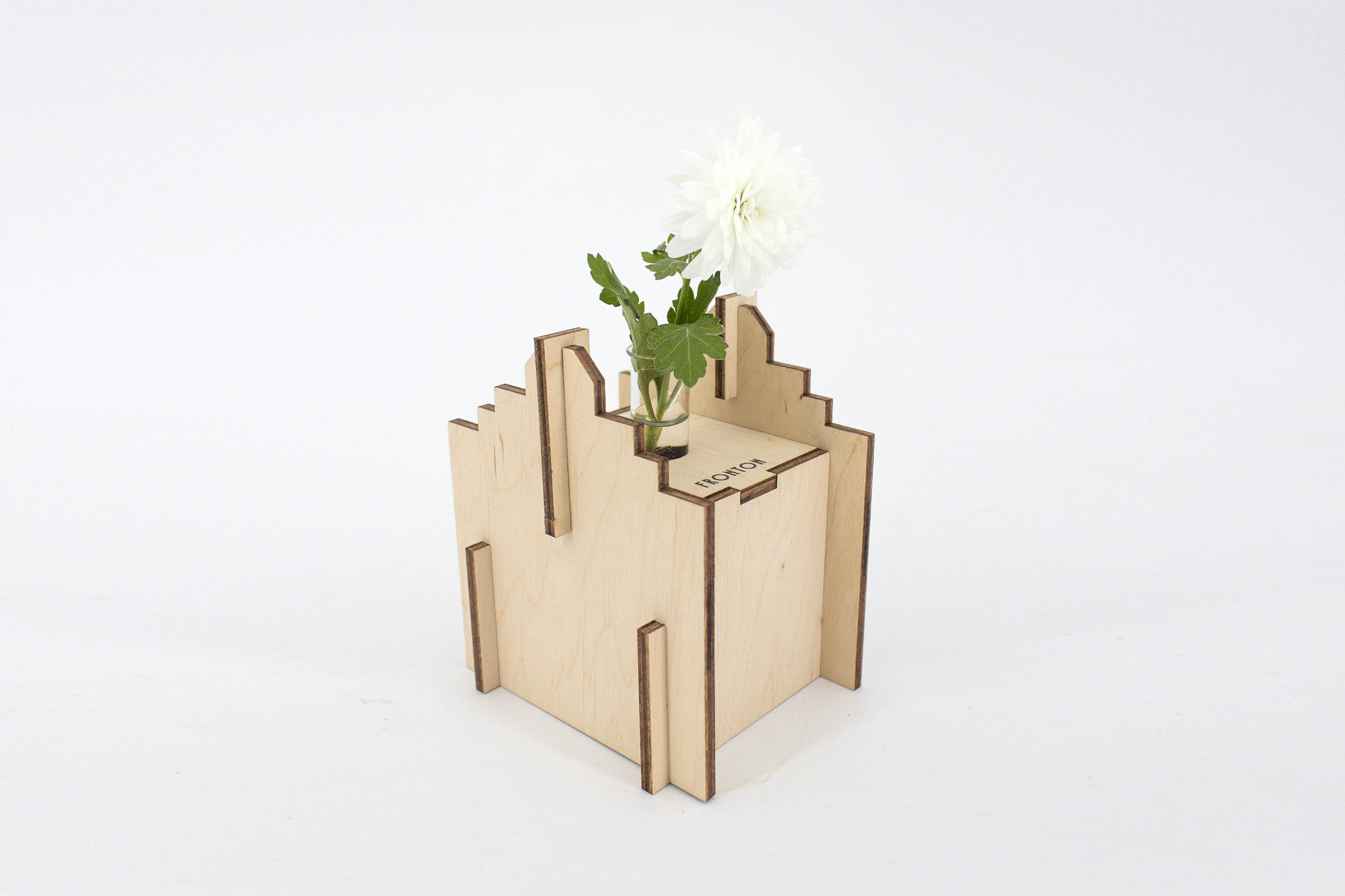 Vases COLLECTION ARCHITECTURE en bois certifié durable 6