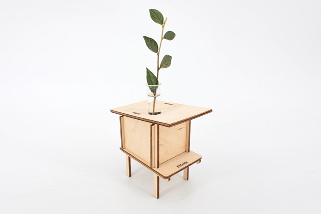 Vases COLLECTION ARCHITECTURE en bois certifié durable 9