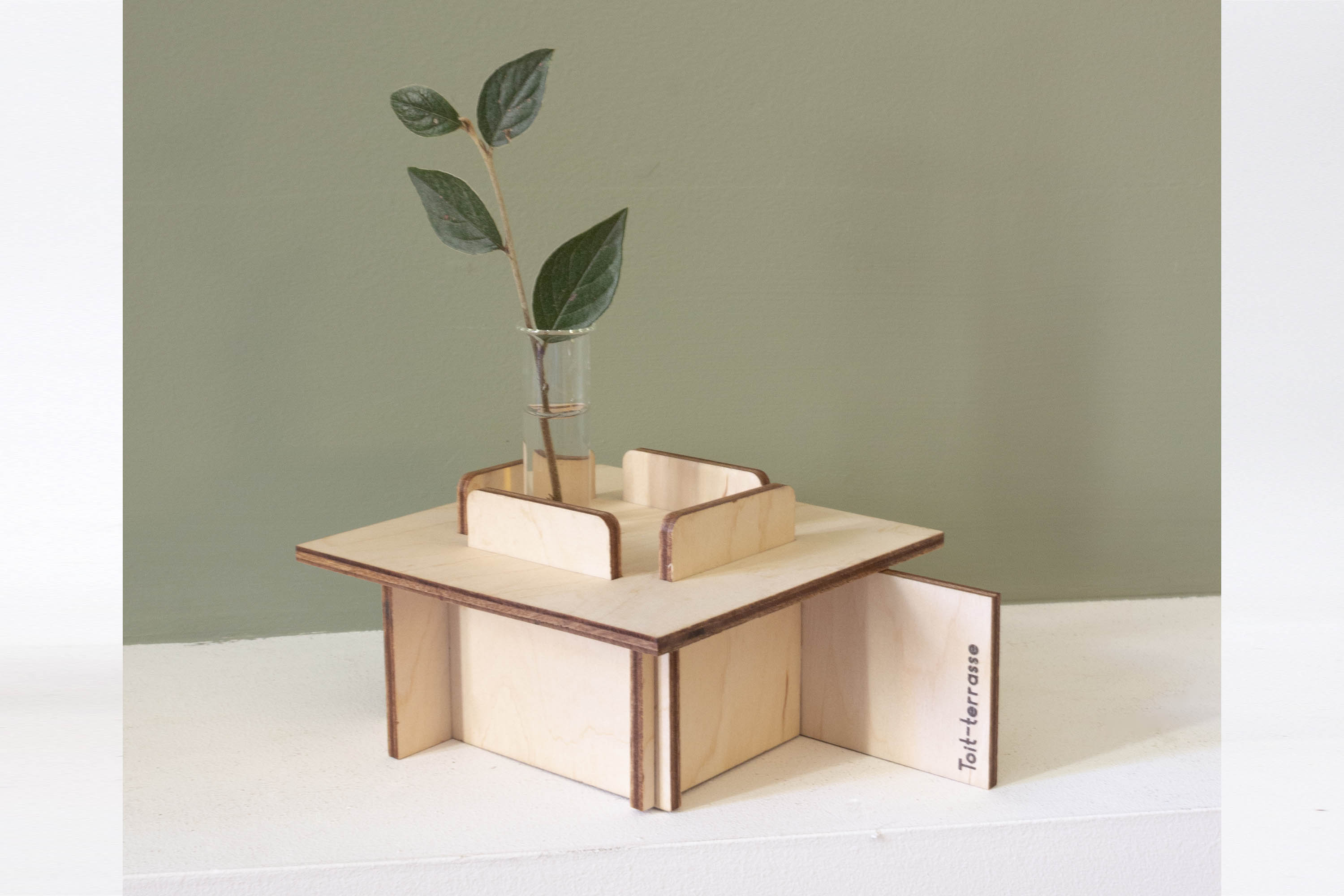 Vases COLLECTION ARCHITECTURE en bois certifié durable 18