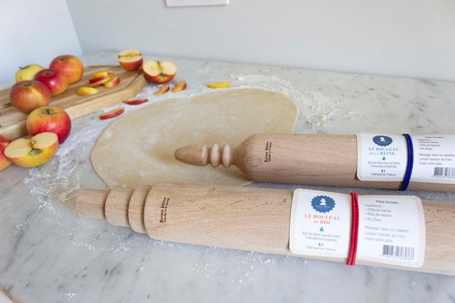 Rouleau à pâtisserie en hêtre certifié - LE ROULEAU DE LA REINE 6