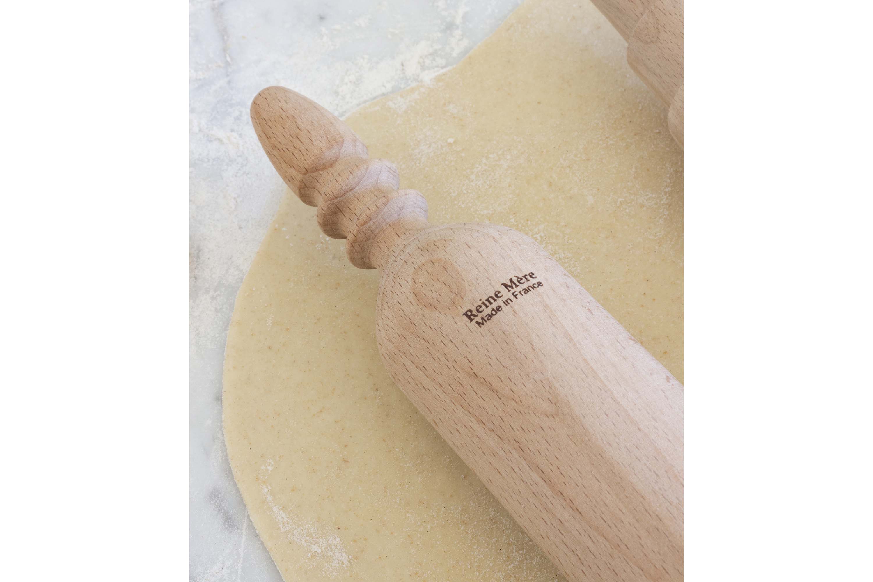 Rouleau à pâtisserie en hêtre certifié - LE ROULEAU DE LA REINE 4