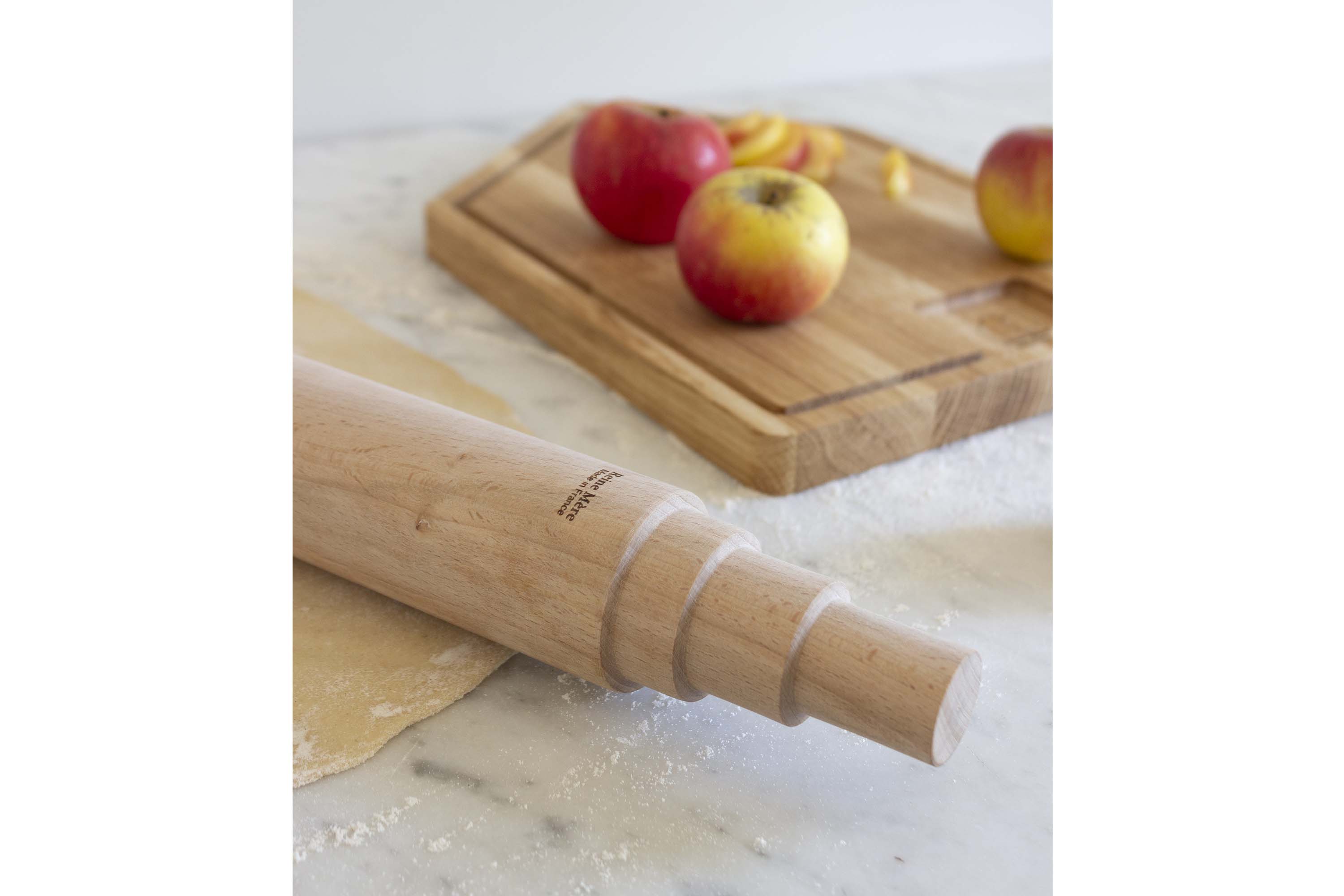 Rouleau à pâtisserie en hêtre certifié - LE ROULEAU DU ROI 3