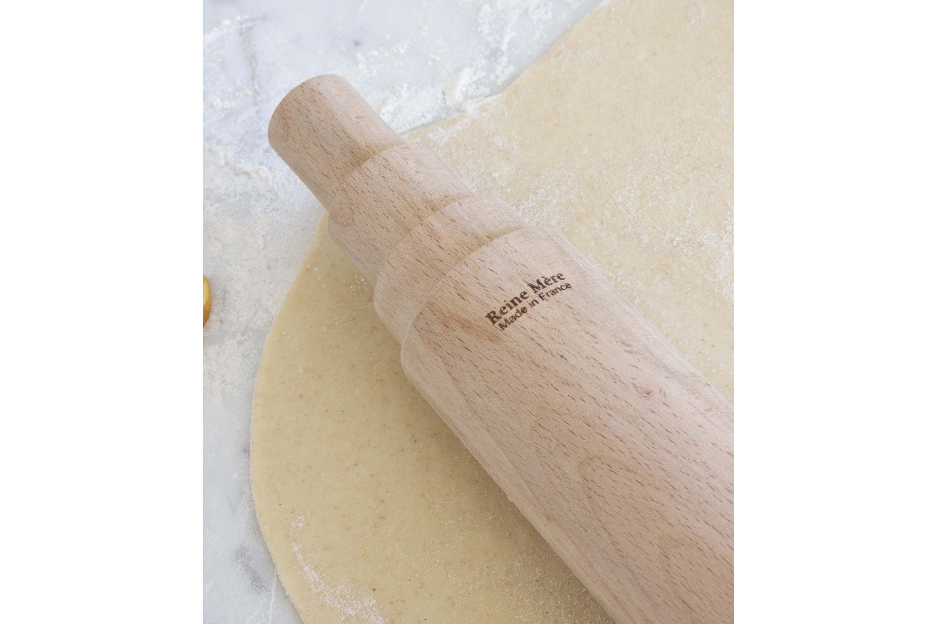 Rouleau à pâtisserie en hêtre certifié - LE ROULEAU DU ROI 4