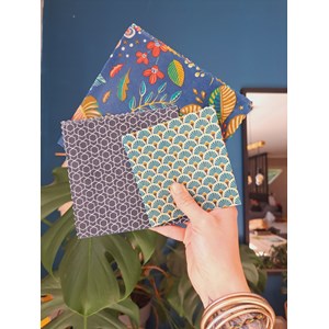 Lot de 3 Bee’s Wrap lavables et Fabriqués en France