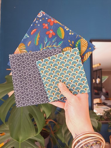 Lot de 3 Bee’s Wrap lavables et Fabriqués en France