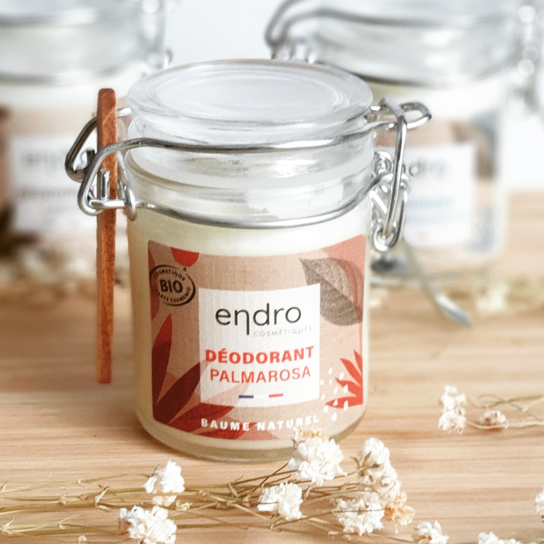 Déodorant baume solide palmarosa (HE) - Endro 2