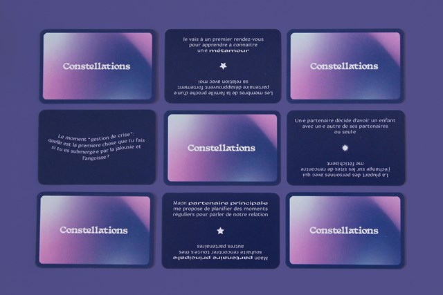 Jeu Constellations -  discussion relations & polyamour 6
