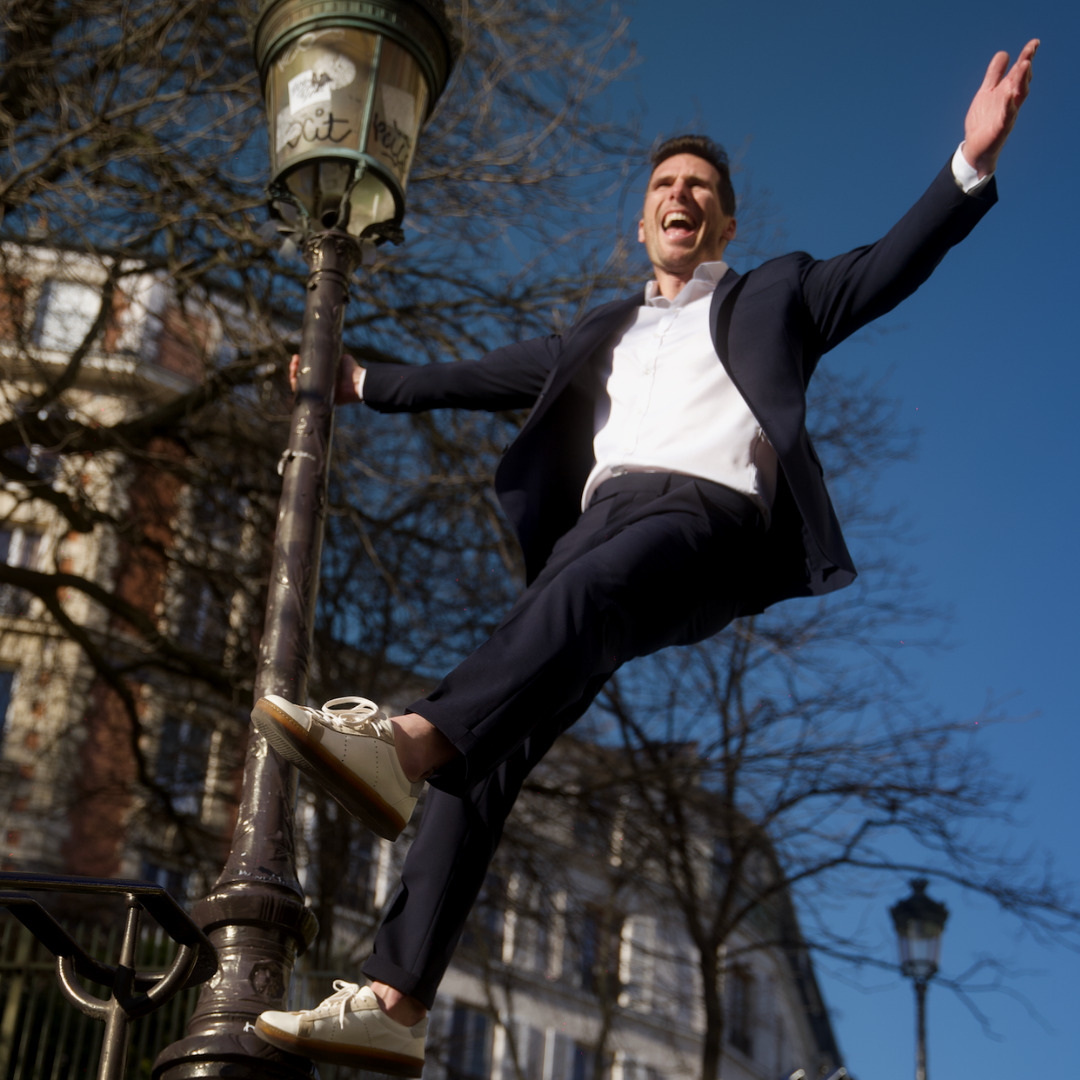 pantalon de costume extensible Ultim en combat wool®