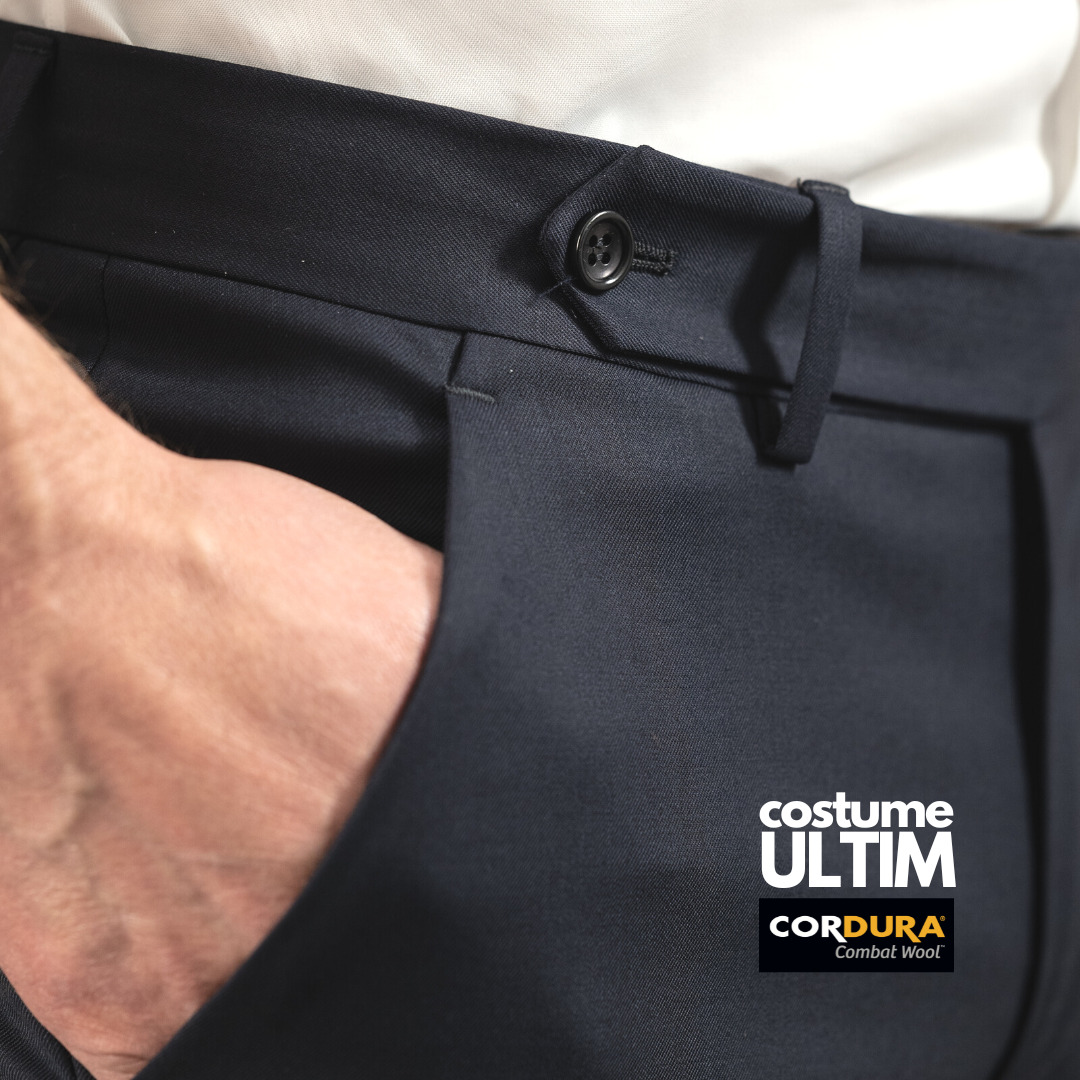 pantalon de costume extensible Ultim en combat wool®