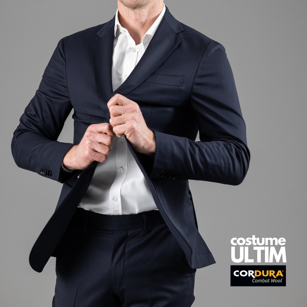 veste de costume extensible Ultim en combat wool®