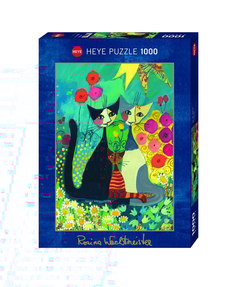 Puzzle HEYE - Wachtmeister Flowerbed - 1000 Pièces 4