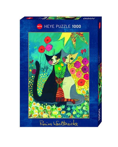 Puzzle HEYE - Wachtmeister Flowerbed - 1000 Pièces