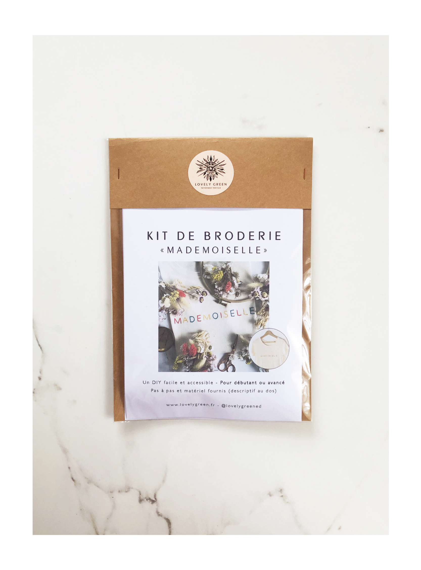 MIDI KIT DE BRODERIE - MADEMOISELLE 4