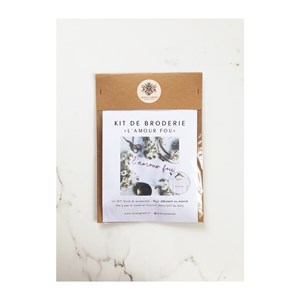 MIDI KIT DE BRODERIE - L'AMOUR FOU