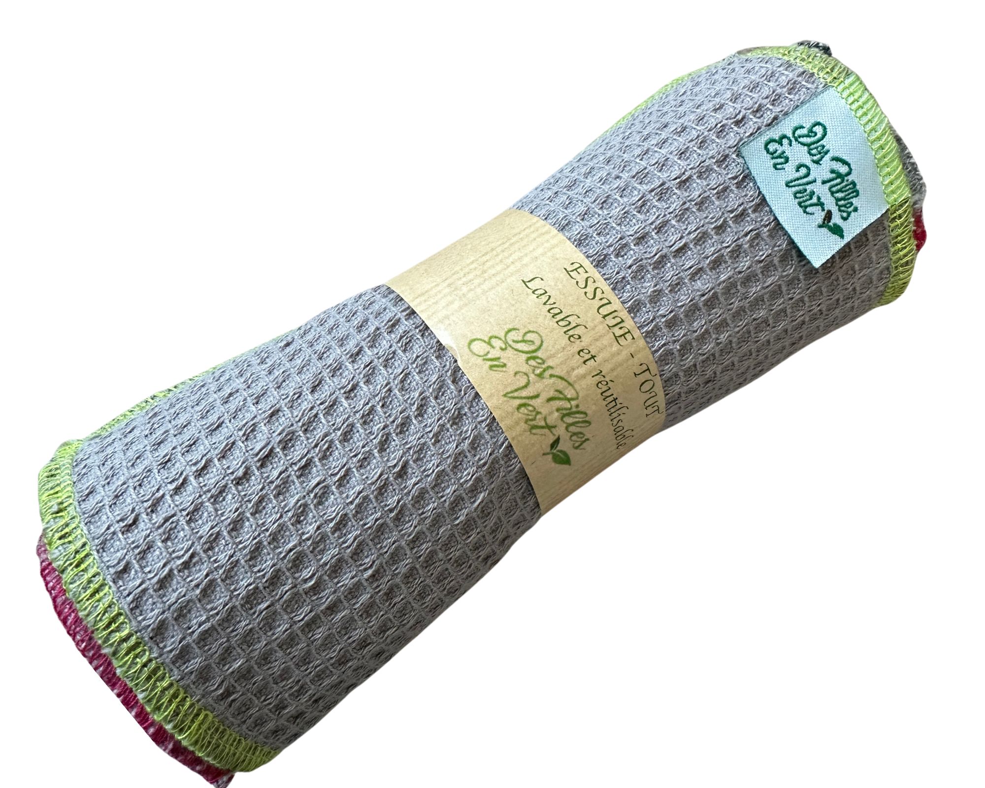 Essui tout lavable te réutilisable utltra-absorbant made in France 2