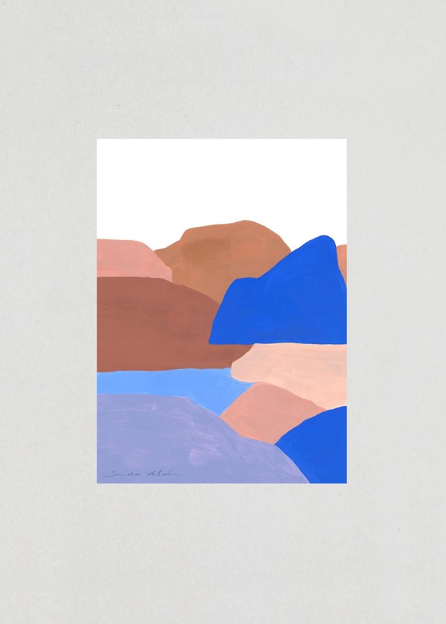 "Paysage N°4" A4 3