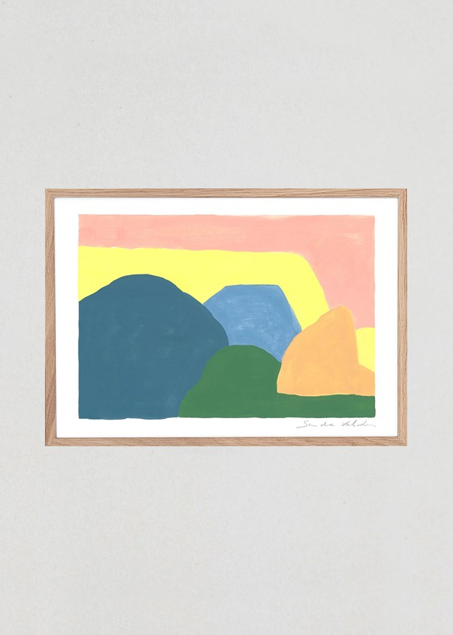 "Paysage N°3" A4 2
