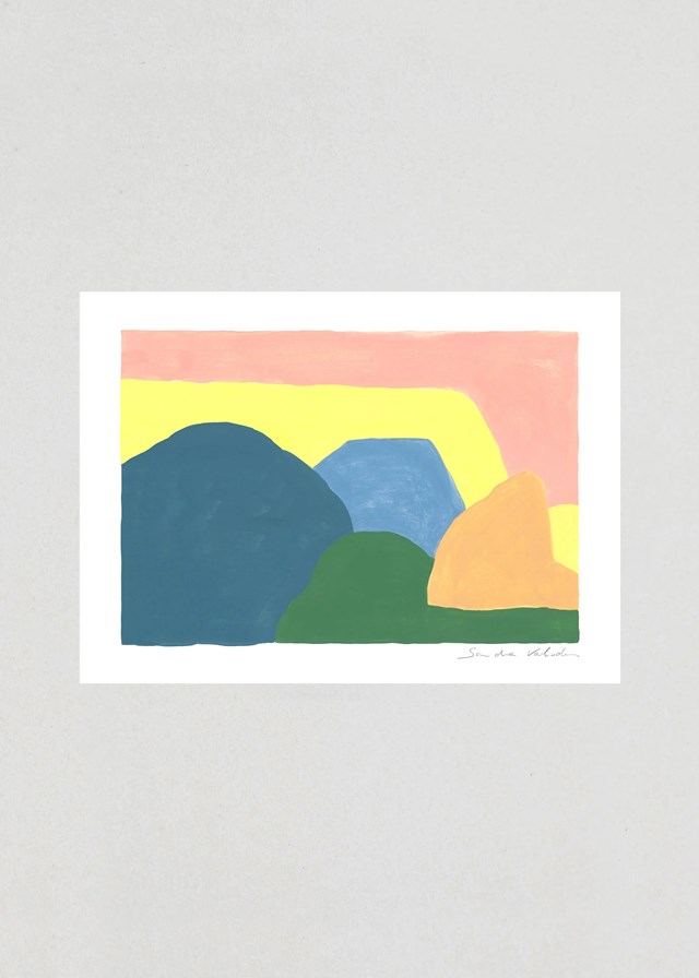 "Paysage N°3" A4 3