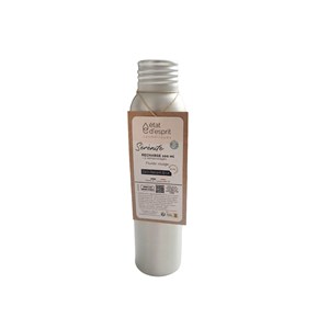 Recharge du Fluide visage Sérénité | 97,7% Bio|  0,6% d'eau | Slow cosmétique