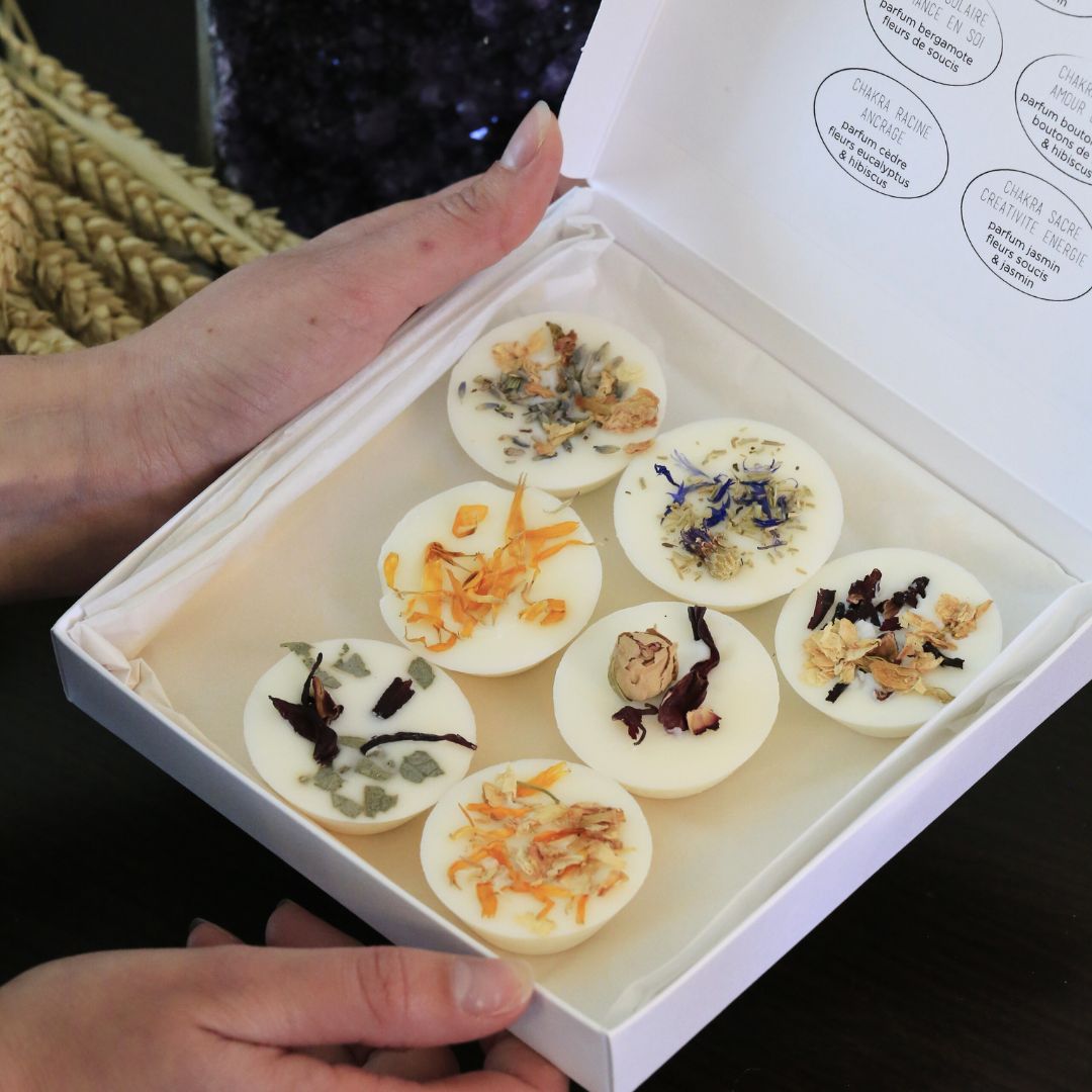 Coffret Fondants Parfumés - Harmonisation 7 Chakras 2