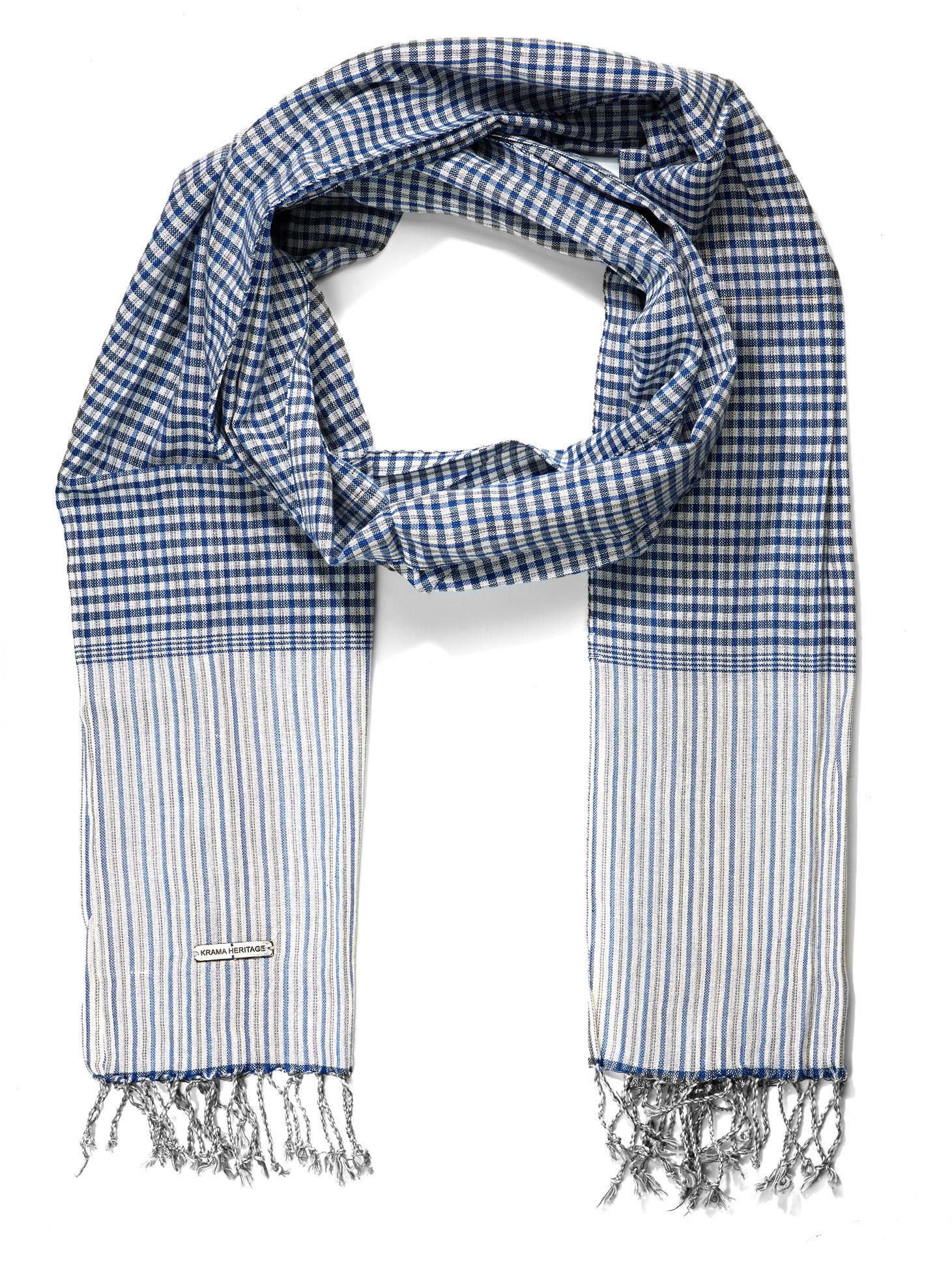 Le Krama Essentiel Bleu Pétrole - Unisexe 2