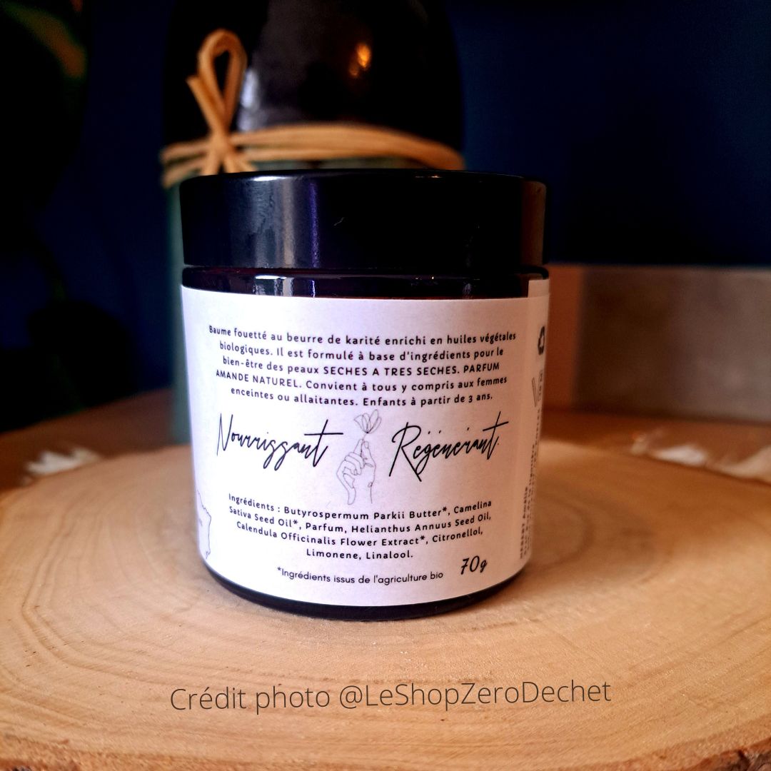 Baume – Beurre de karité fouetté, calendula et caméline Bio - Orianis 5