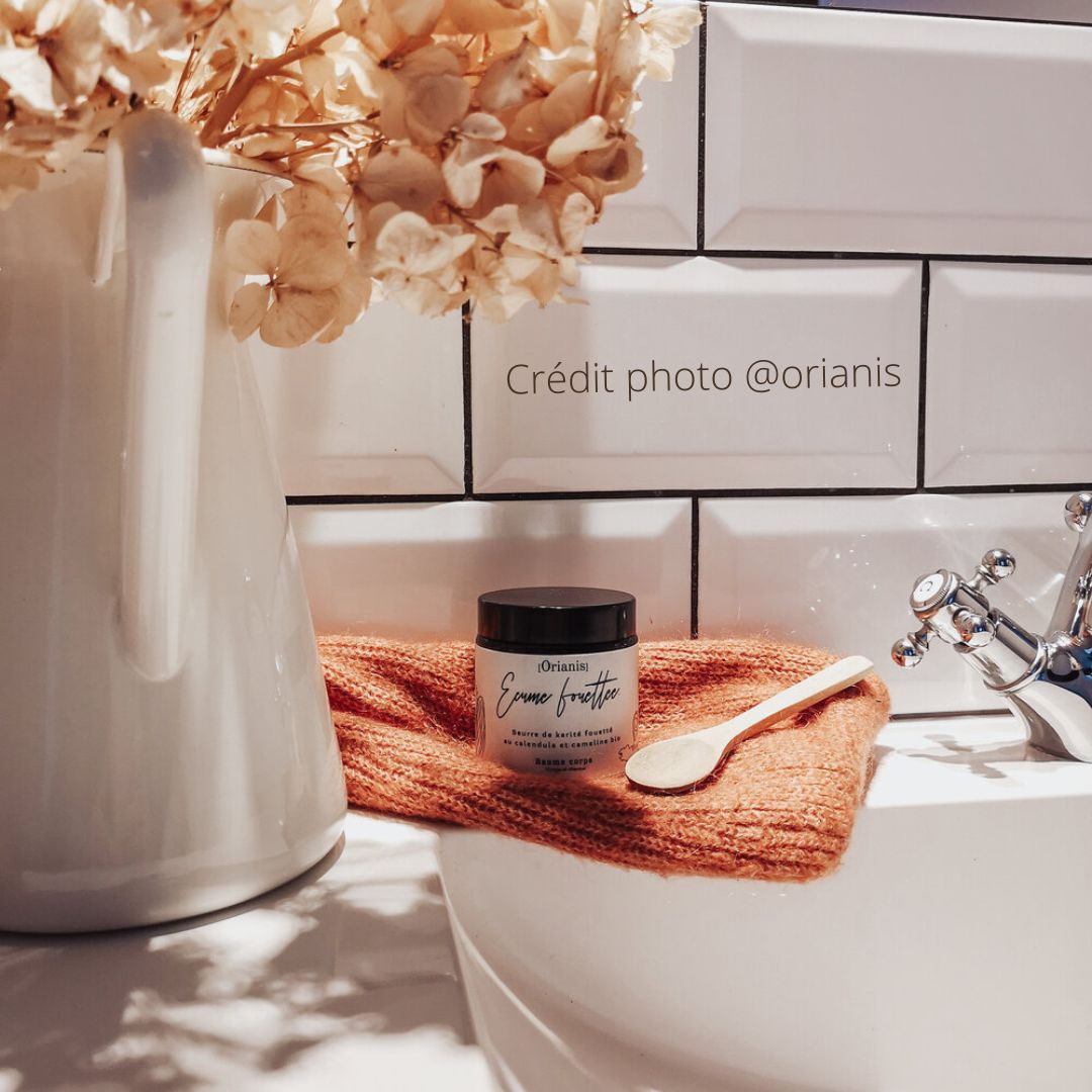 Baume – Beurre de karité fouetté, calendula et caméline Bio - Orianis 3