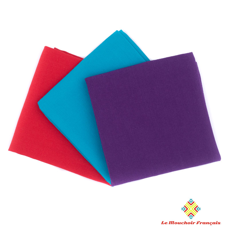 Mouchoir pur coton biologique France