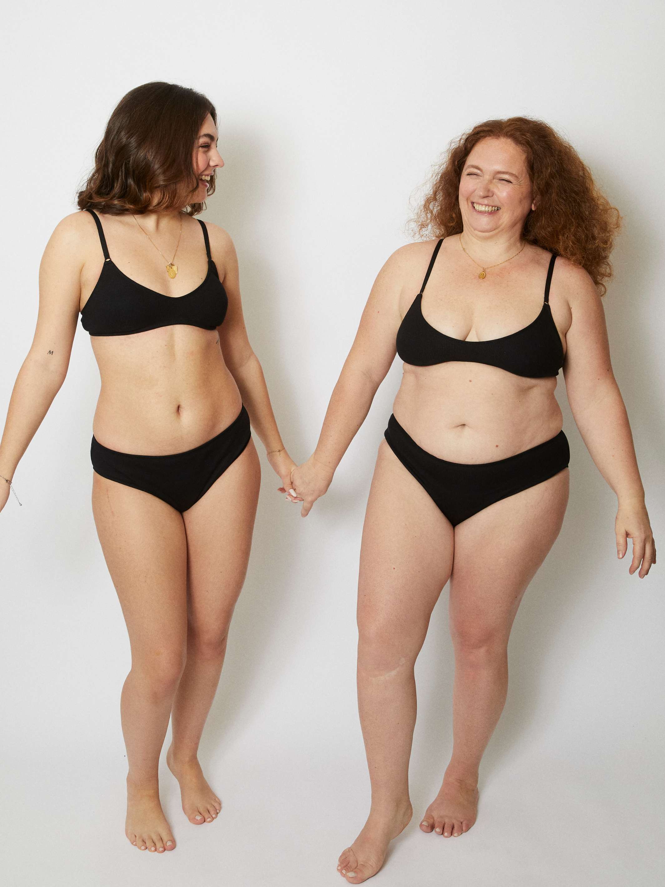 Culotte menstruelle coton cotelé perdième Carbone