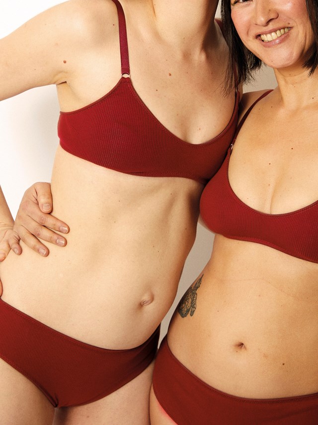 culotte menstruelle Perdième terracotta