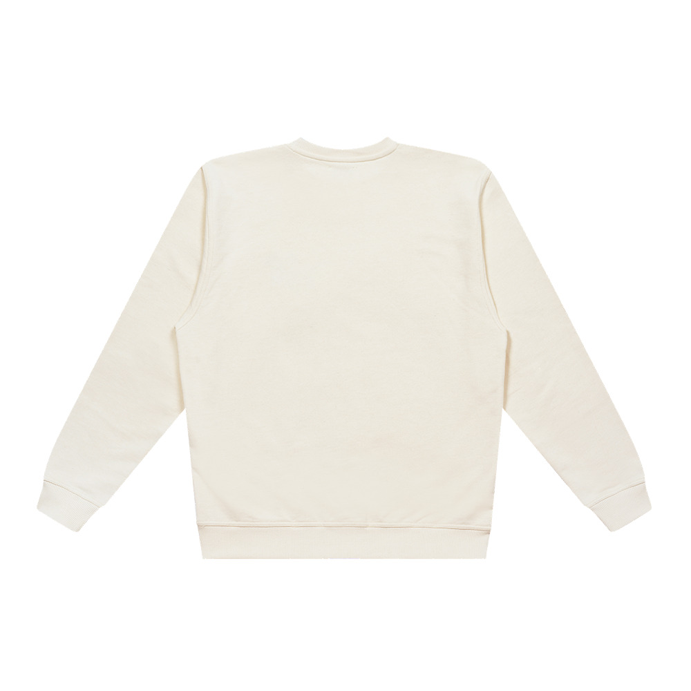 Sweatshirt Plain Crème 3