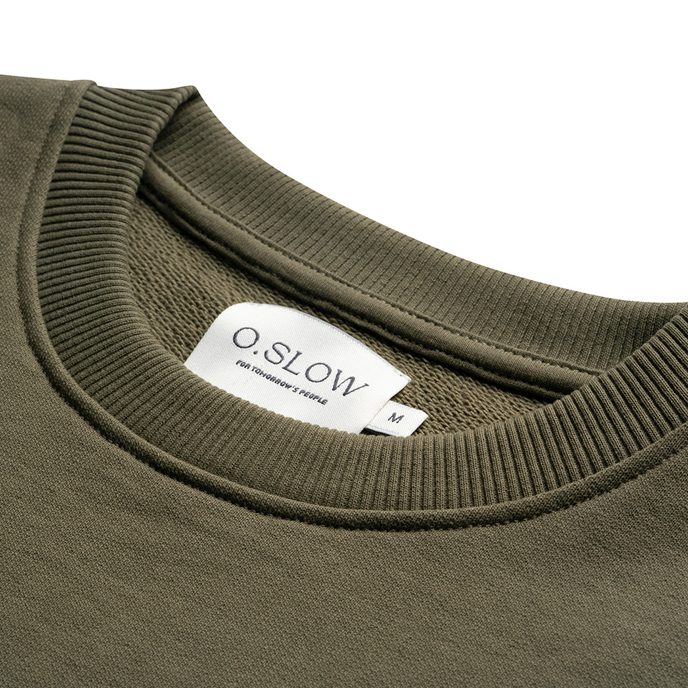 Sweatshirt Plain Olive 3