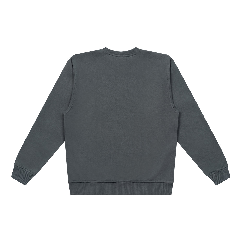 Sweatshirt Plain Gris 3