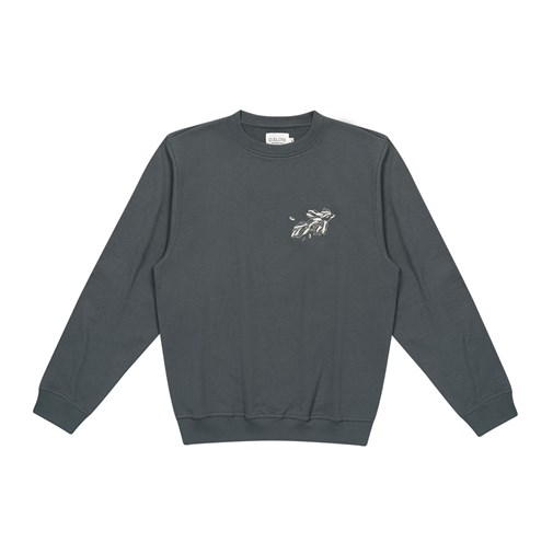 Sweatshirt Bird Gris